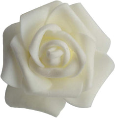 25/50/100Pcs Artificial Plants Decoration PE Foam Rose Flowers Head DIY Wedding Home Room Decor Purple 50pcs