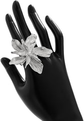 Chunky Gold Flower for Women, Engagement & Wedding Rings, Moissanite & Promise Rings, Knuckle & Stackable Jewelry, Gifts for Her