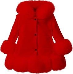 2024 Winter Jacket Coat for Kids Girls Coat Winter Windproof Thicken Jacket Toddler Warm Outerwear Jacket Gifts