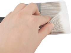 4" Deck Stain Brushes for Wood Wide Paint Brush Masonry Brush Soft Household Bristle Paint Brush Sealer Block Stain Brush