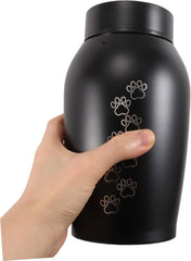 Balacoo Pet Memorial Urn Cremation Keepsake Box for Dog Cat Ashes Hair and Teeth Durable Memorial Container for Elegant Design for Home Display