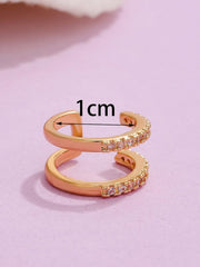 Ear Cuff Set for Women – Huggie Hoop Earrings Clip On Chunky Cartilage Helix Earrings – Trendy Jewelry Gifts