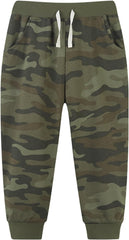 Boys Girls Camouflage Sweatpants Baggy Cam𝐨 Jogger Pants with 𝐃rawstring Causal Elastic Waist Athletic Pants