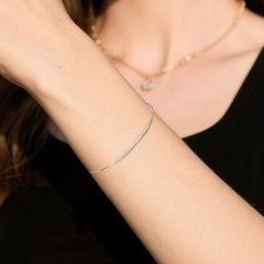 7In Bracelet Men Women Adjustable Chain Stainless Steel Minimalist Bracelet for Everyday Wear Comfortable and Stylish Jewelry