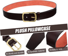 VANZACK 1piece Men's Brown Belt for Jeans Casual Belt Vintage for Everyday Wear