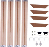 1set Modern Minimalist Solid Wood Picture Frame Versatile Desktop Photo Holder for Home Office and Shop Decor Simple and Chic Design for Vertical Horizontal Display