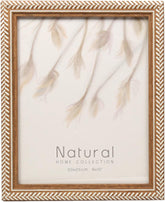 Rustic & Modern Decorative Wall & Tabletop Picture Frame For Home & Office, 8" x 10", Brown