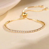 Adjustable Thin Bangle Bracelets for Women Delicate