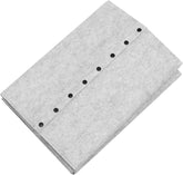 CHILDWEET Clothes Basket Felt Laundry Hamper Long Handle Collapsible Storage Bin Space-saving for Home