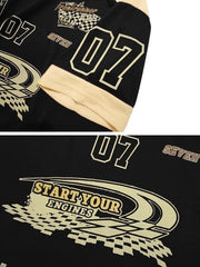 Aelfric Eden 90s Oversized T Shirts Unisex Grahpic Jersey Printed Casual Tees Streetwear Vintage Summer Top Tshirt