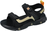 Boys Open Toe Sandals Adjustable Double Buckle Strap Shoes Rubber Anti-Slip Lightweight Breathable Sports Sandals