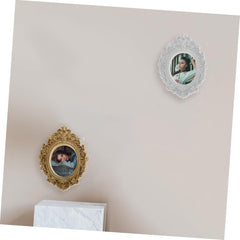 10pcs Photo Frame Gold Jewelry Picture Frame Rustic Frames Small Mini Ornate Frames Bulk Tiny Picture Frames Mini Frame Photo Frames Antique Wedding for White Resin