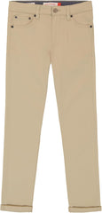 Skinny Fit Stretch Twill Pants, 5-Pocket Style, Zipper Fly & Button Closure