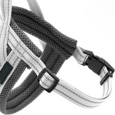 Pet Leash Harness, Reflective Tape Portable Dog Vest Harness for Traveling for Hiking (L)