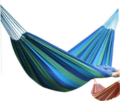 VANZACK Multi-Functional Outdoor Hammock Swing 280x80cm Canvas Garden Hammock for Single Person Camping Travel