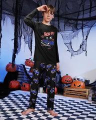 MyFav Boys Pajamas Set Long Sleeve Kids Sleepwear Big Boys Children Nightwear