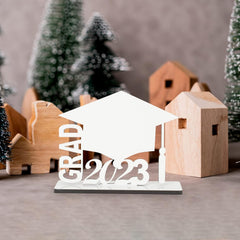 Gadpiparty Sublimation Photo Frame Blank Wooden Desktop Ornament Picture Frame for Graduation Season Safe and Material for