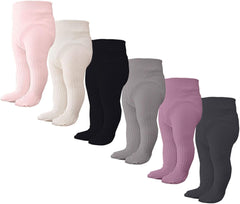 Girls Winter Warm Fleece Lined Leggings Bowknot Thick Thermal Tights Pants Cotton Full Length Pants for