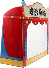Yardwe Family Puppet Show Stage Props Shadow Puppets Theater for Boys and Girls