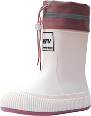 IWIHMIV Girls Rain Boots Rainboots for Toddlers Girls Toddler Rain Boots Kids Rain Boots Waterproof Rubber Boots for Girls And Boys