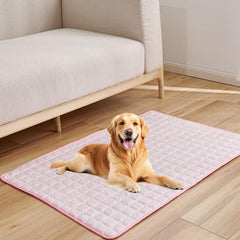 Cooling Mat for Dogs,Washable Non-Slip Pet Summer Cool Mats for Small Large Dogs Indoor,Portable Pet Travel Mats for Car Seat,Self-Cooling Mat for Dogs & Cats,Portable Dogs Cool Bed for Summer