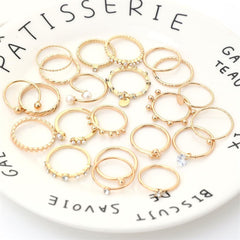 Stackable Rings for Women Stacking Rings Knuckle for Women Ring Sets Jewelry