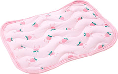 Cool Dog Bed,Pet Coolinges Mat,Dog Ice Pad,2025 Pet Cool Pad for Dogs Cats,Washable Indoor Outdoor Bed for Summer,Foldable Pads for Dogs Settle Mat Blanket Cat Ice Pad,Breathable Comfortable (D, L)