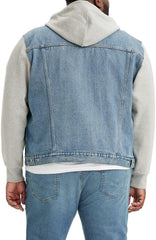 Levi's Men's Hybrid Hoodie Trucker Jacket