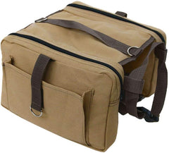 Dog Camping Backpack Dog Canvas Backpack Doggie Backpack Dog saddlebag Hiking Backpack Doggy Backpacks Dog Rucksack Backpack Dog Backpack Saddle Bag Travel Breathable