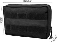 Dog Harness Bag, 1000D Nylon Dog Vest Molle Pouch Lightweight Pet Saddle Backpack for Doggies Puppy Walking Training Hiking