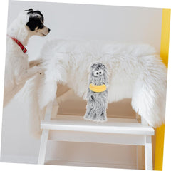 Happyyami 2pcs Plush Toys Interactive Cat Pillow for Indoor Cats Teething Chew Toy