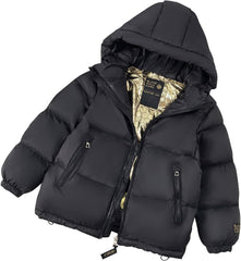 Girls Waterproof Winter Parka Coat Hooded Puffer Jackets Snow Outerwear