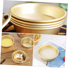 Korean Rice Wine Bowl Set 3 Small Traditional Food Bowls Aluminum Material Multi-functional for Restaurants and Home Use for Serving Rice Wine
