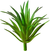 Artificial Plant Fake Flower Exquisite 1Pc Artificial Succulent Plant Garden Lifelike DIY Home Office Bonsai Decoration Home Decor-Green
