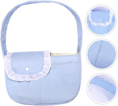 Happyyami Reusable Pet Sling Carrier for Dogs and Cats Breathable Polyester Shoulder Bag and Portable Travel Backpack for Animals for Hiking and Daily Walks Sky s