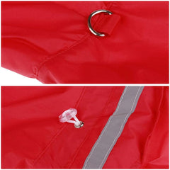 Raincoat for Dogs Waterproof Dog Rain Jacket Outdoor Yellow Dog Raincoat for Four Seasons Small Large Dogs Cats Hooded Rain Coat Waterproof Jackets L