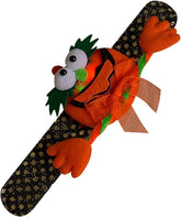 Halloween Decor Halloween Party Supplies Cute Glowing Pumpkin Bat Paper Toys for Children Small Event Decorations (B, 21x3cm)