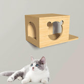 Cat Climbing Tree, Cat Wall Furniture Set, Wall Mounted Cat Climbing Frame, Cat Stairs(Package 6)