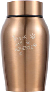 Pet Memorial Urn for Dog Ashes Keepsake Cinerary Box Smooth Finish for Comfort Elegant Design for Remembering Beloved Pets
