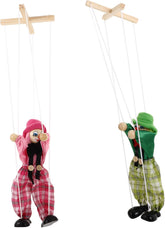 2pcs String Puppet Toys Pirate Marionettes Hand Puppet Show Supplies for Boys and Girls Random Style