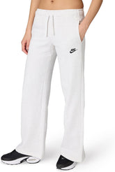 Nike Women's Sportswear Club Fleece Mid-Rise Wide-Leg Sweatpants