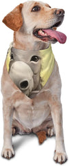 Donkey and Flower Dog Bandana Pet Scarf Accessories for Small Medium Dogs Cats Photo Prop, Triangle Pet Bandanas Adjustable Puppy Bib Washable Dog Kerchief Puppy Neckerchief