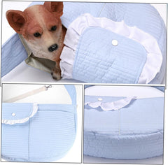 BESPORTBLE Cat Carrier Pet Backpack for Cats Dog Canvas Carrier Reusable Pet Sling Bag Bag