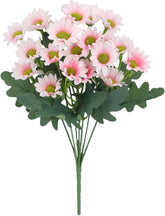 Artificial Plants Flowers, Small Chrysanthemum Faux Fall Flower Decor, Home Decoration for Potted Planter, Garlands, Pathways, Living Room, Bathroom, Basket, Kitchen, Driveway, Seasonal Autumn