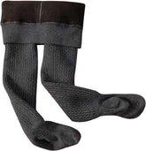 Generic Cable Knit Tights for Toddler and Girls Seamless Fleece Lined Leggings Soft Cotton Stockings Winter Warm Stockings