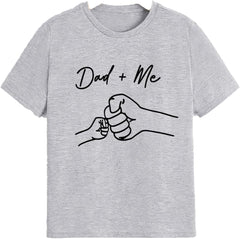 Funny Father's Day T-Shirt for Boys and Girls Toddler Short Sleeve Crewneck Tees Tops Fashion Shirt Gifts