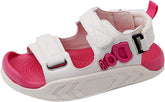 IWIHMIV Girls Sandals Girls Summer Sandals Toddler Summer Sandals Breathable Non-Slip Water Shoes for Beach Pool