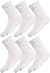 MeMoi Unisex Crew Sport Socks 3-Pack