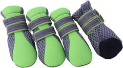 Happyyami Breathable Mesh Pet Shoes for Small Dogs Nonslip Sole Dog Boots s for Weather for Outdoor Activities