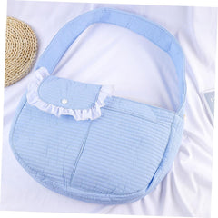 Sosoport Reusable Pet Sling Carrier Bag for Dogs and Cats Portable and Convenient Shoulder Backpack for Travel Hiking and Outings Lightweight Pet Sling Bag Front Pocket for Personal Items